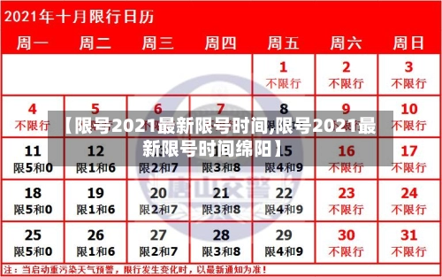 【限号2021最新限号时间,限号2021最新限号时间绵阳】-第2张图片