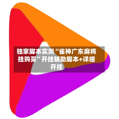 独家脚本实测“雀神广东麻将挂购买”开挂辅助脚本+详细开挂-第3张图片