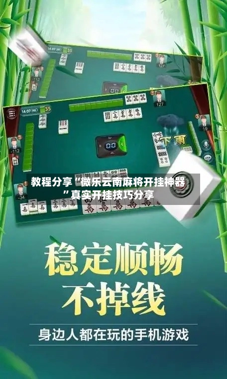 教程分享“微乐云南麻将开挂神器”真实开挂技巧分享-第3张图片