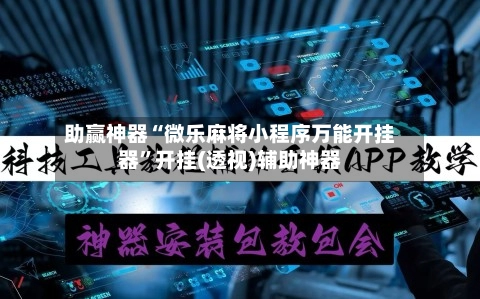助赢神器“微乐麻将小程序万能开挂器”开挂(透视)辅助神器-第2张图片