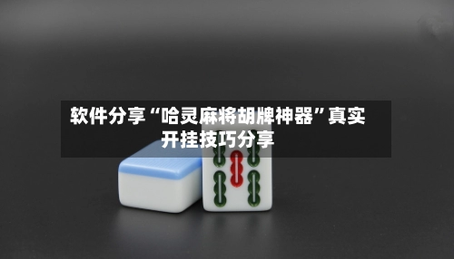 软件分享“哈灵麻将胡牌神器”真实开挂技巧分享-第3张图片