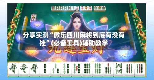 分享实测“微乐四川麻将到底有没有挂”(必备工具)辅助教学-第2张图片