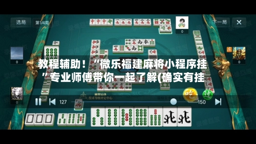 教程辅助！“微乐福建麻将小程序挂”专业师傅带你一起了解(确实有挂