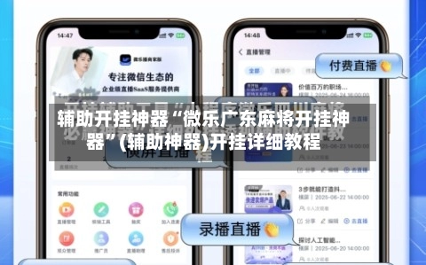 辅助开挂神器“微乐广东麻将开挂神器”(辅助神器)开挂详细教程-第2张图片