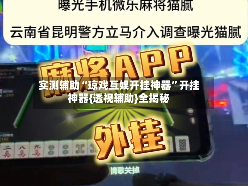 实测辅助“琼戏互娱开挂神器	”开挂神器{透视辅助}全揭秘-第3张图片