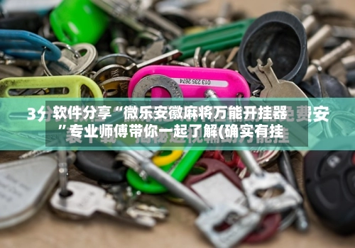 软件分享“微乐安徽麻将万能开挂器	”专业师傅带你一起了解(确实有挂-第2张图片