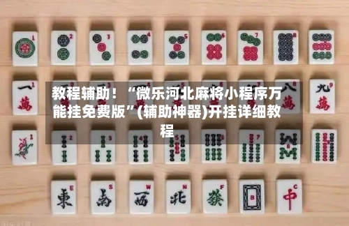 教程辅助！“微乐河北麻将小程序万能挂免费版	”(辅助神器)开挂详细教程-第2张图片