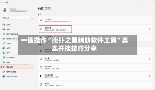 一键操作“德扑之星辅助软件工具”真实开挂技巧分享-第2张图片