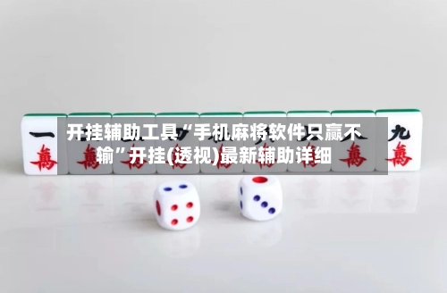 开挂辅助工具“手机麻将软件只赢不输	”开挂(透视)最新辅助详细-第2张图片