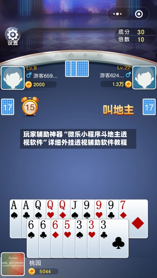 玩家辅助神器“微乐小程序斗地主透视软件	”详细外挂透视辅助软件教程-第2张图片