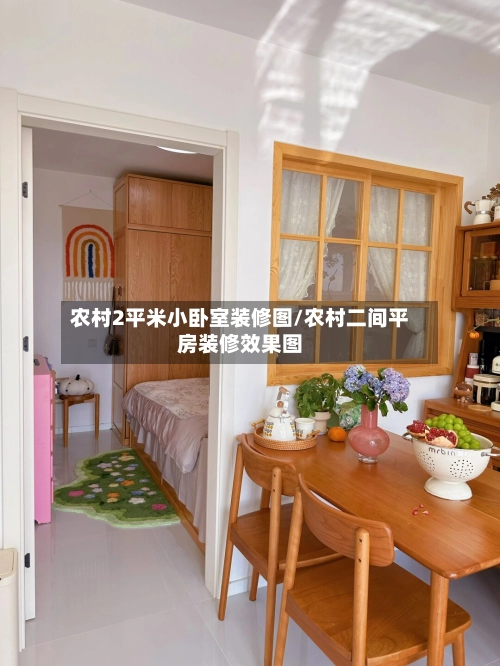 农村2平米小卧室装修图/农村二间平房装修效果图-第2张图片