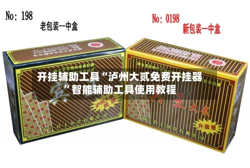 开挂辅助工具“泸州大贰免费开挂器”智能辅助工具使用教程-第2张图片
