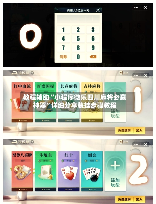 教程辅助“小程序微乐四川麻将必赢神器”详细分享装挂步骤教程-第3张图片