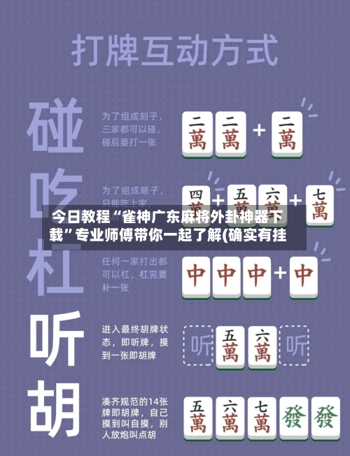 今日教程“雀神广东麻将外卦神器下载	”专业师傅带你一起了解(确实有挂-第2张图片