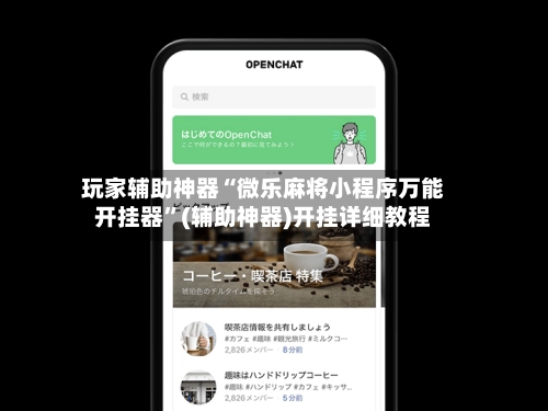 玩家辅助神器“微乐麻将小程序万能开挂器	”(辅助神器)开挂详细教程-第2张图片