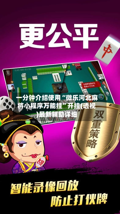 一分钟介绍使用“微乐河北麻将小程序万能挂”开挂(透视)最新辅助详细-第3张图片