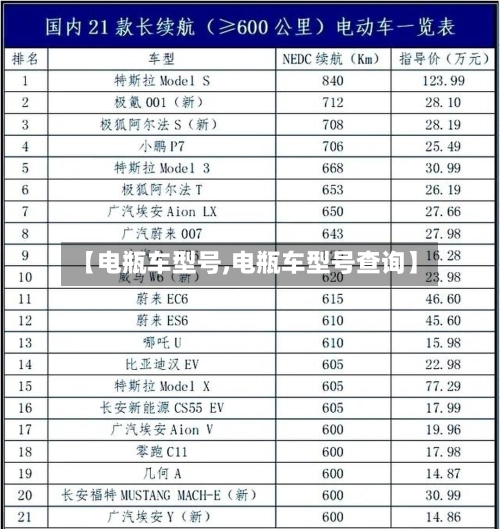 【电瓶车型号,电瓶车型号查询】-第2张图片