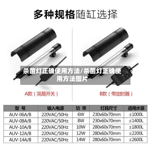 杀菌灯正确使用方法/杀菌灯正确使用方法图片