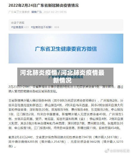 河北肺炎疫情/河北肺炎疫情最新情况-第2张图片