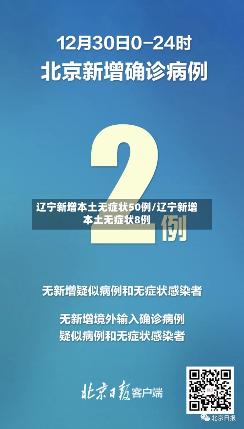辽宁新增本土无症状50例/辽宁新增本土无症状8例