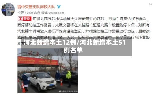 河北新增本土12例/河北新增本土51例名单