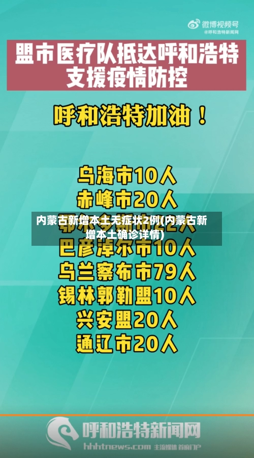 内蒙古新增本土无症状2例(内蒙古新增本土确诊详情)
